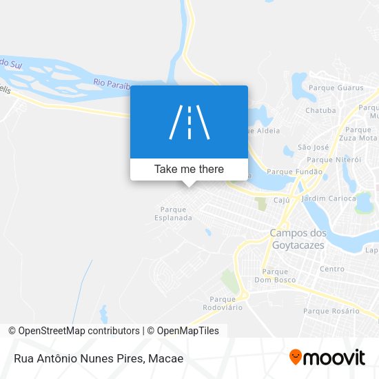 Rua Antônio Nunes Pires map