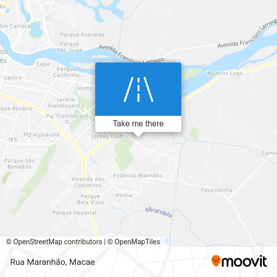 Rua Maranhão map