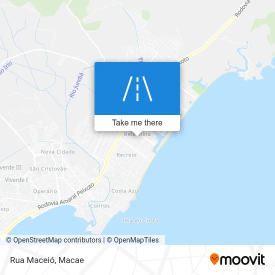 Rua Maceió map