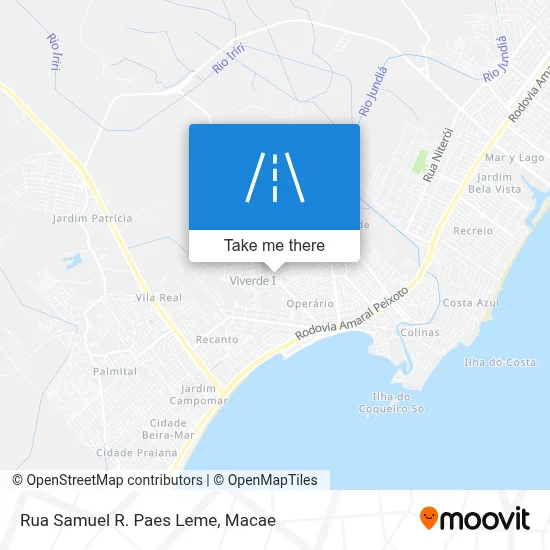 Rua Samuel R. Paes Leme map