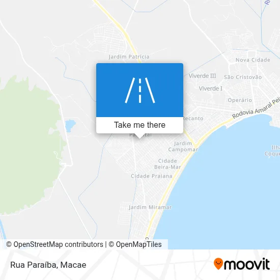 Rua Paraíba map