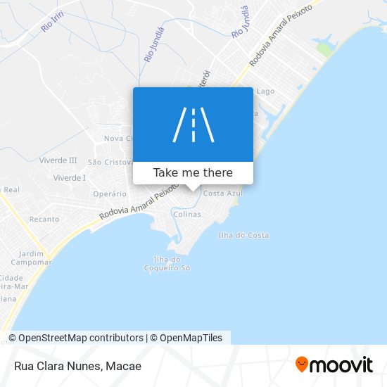 Rua Clara Nunes map