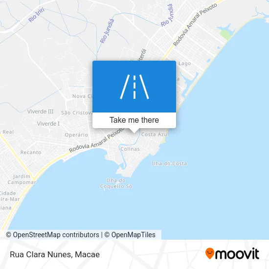 Rua Clara Nunes map