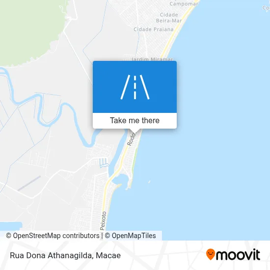 Rua Dona Athanagilda map