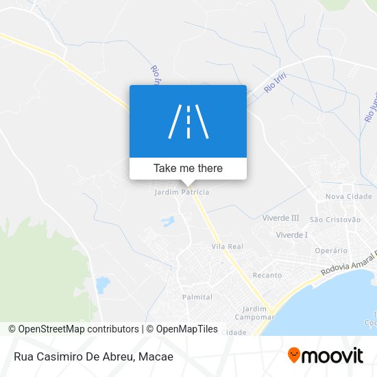 Rua Casimiro De Abreu map