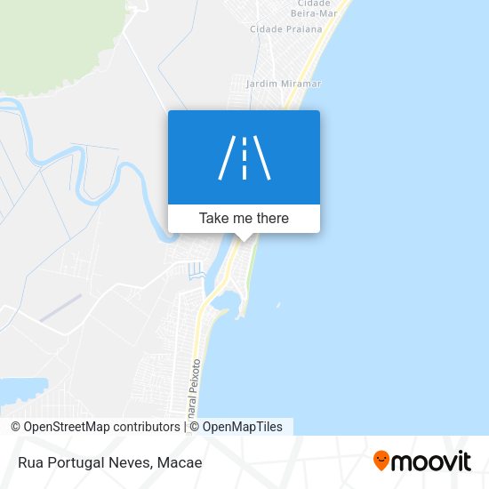 Rua Portugal Neves map