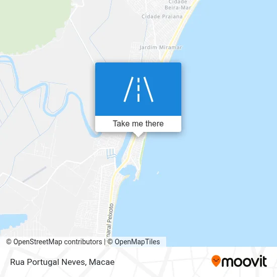Rua Portugal Neves map