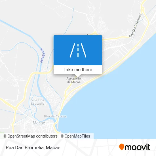 Rua Das Bromelia map