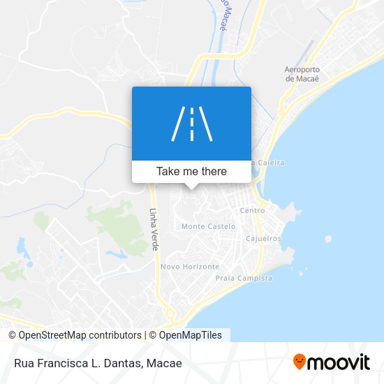 Rua Francisca L. Dantas map