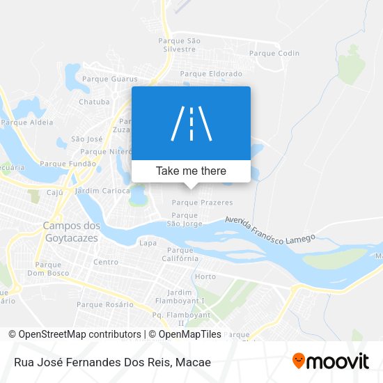 Rua José Fernandes Dos Reis map