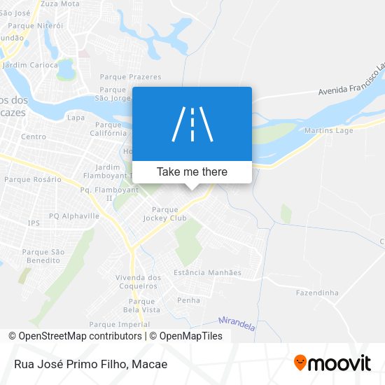 Rua José Primo Filho map
