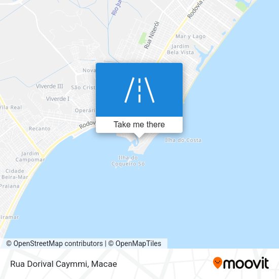 Rua Dorival Caymmi map