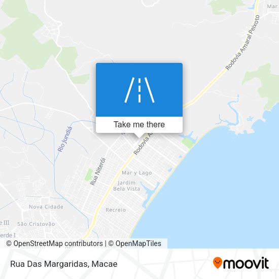 Rua Das Margaridas map