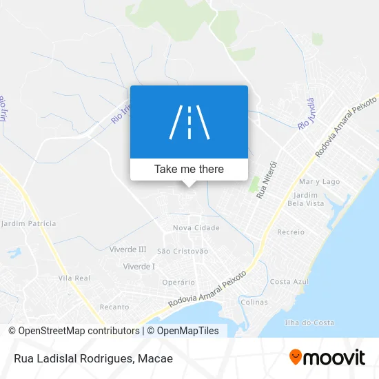 Rua Ladislal Rodrigues map