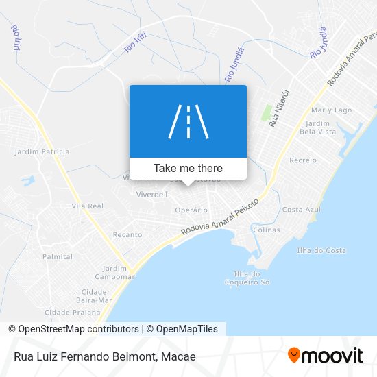 Rua Luiz Fernando Belmont map