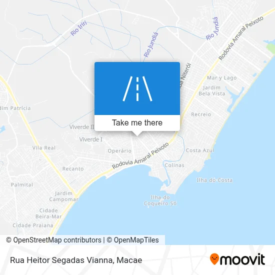 Rua Heitor Segadas Vianna map