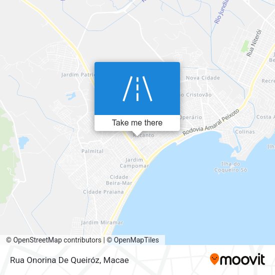 Rua Onorina De Queiróz map