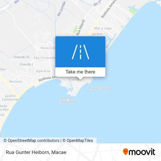 Rua Gunter Heiborn map