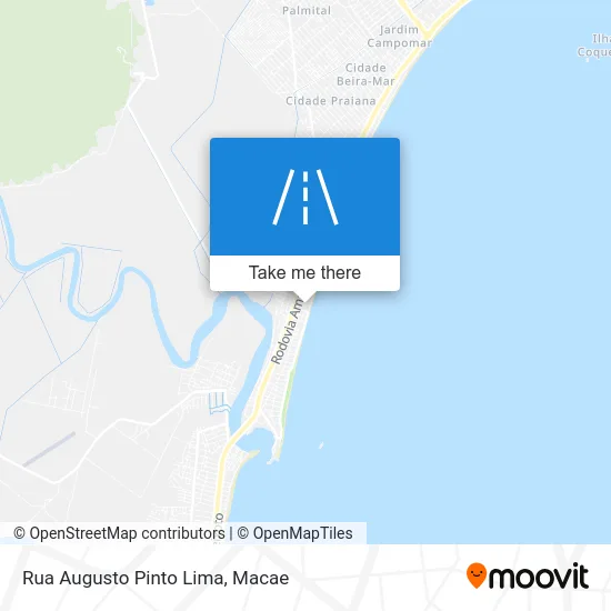 Rua Augusto Pinto Lima map