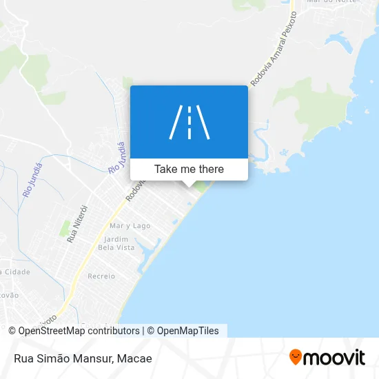 Rua Simão Mansur map