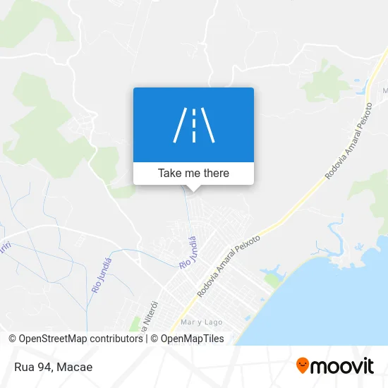 Rua 94 map