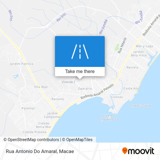 Rua Antonio Do Amaral map