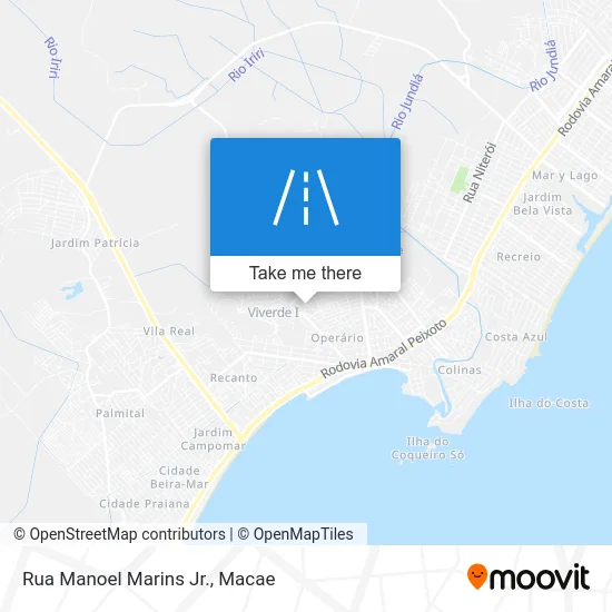Rua Manoel Marins Jr. map