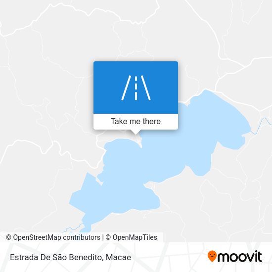 Estrada De São Benedito map