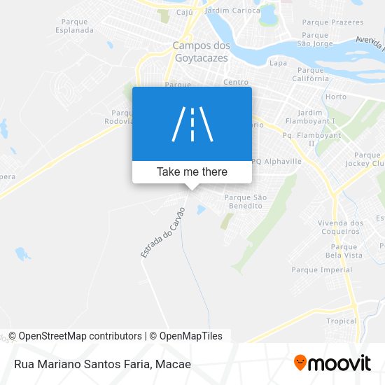 Rua Mariano Santos Faria map