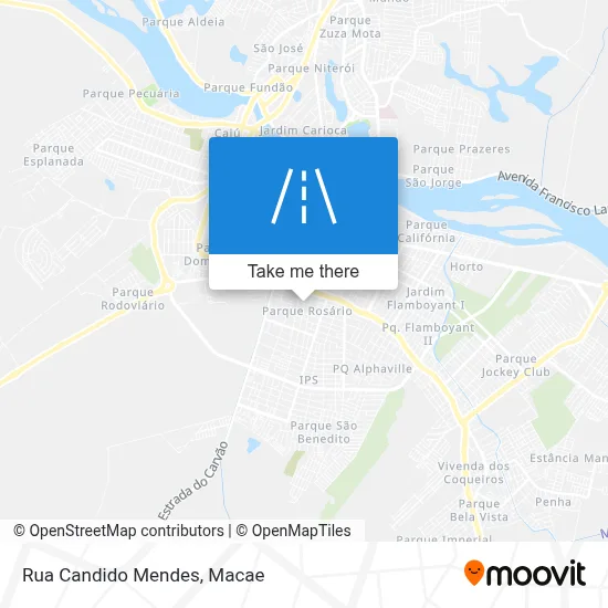 Rua Candido Mendes map