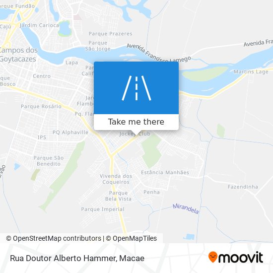 Rua Doutor Alberto Hammer map