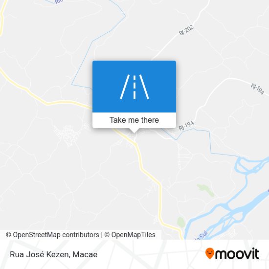 Rua José Kezen map