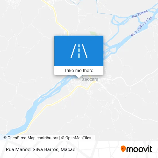 Rua Manoel Silva Barros map
