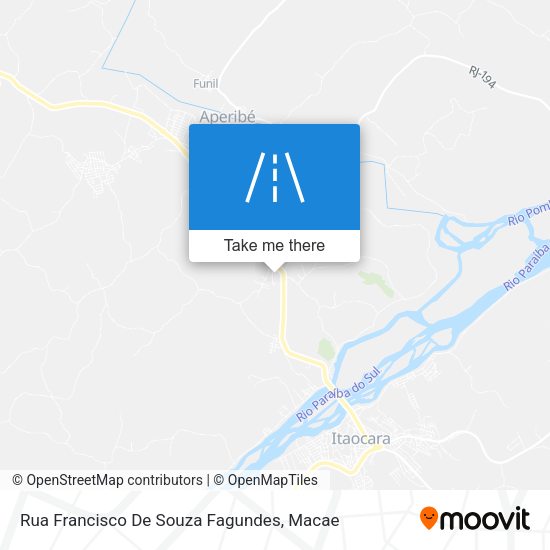 Rua Francisco De Souza Fagundes map
