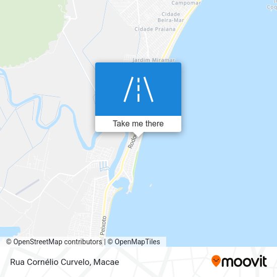 Rua Cornélio Curvelo map