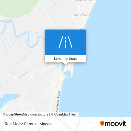 Rua Major Samuel map