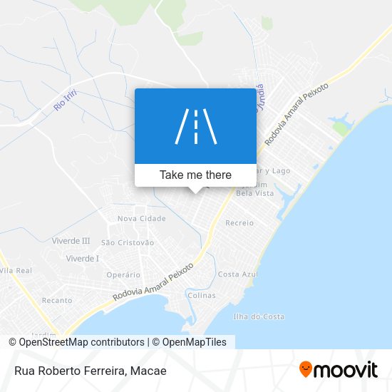 Rua Roberto Ferreira map