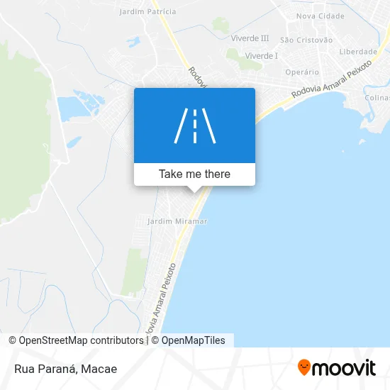 Rua Paraná map
