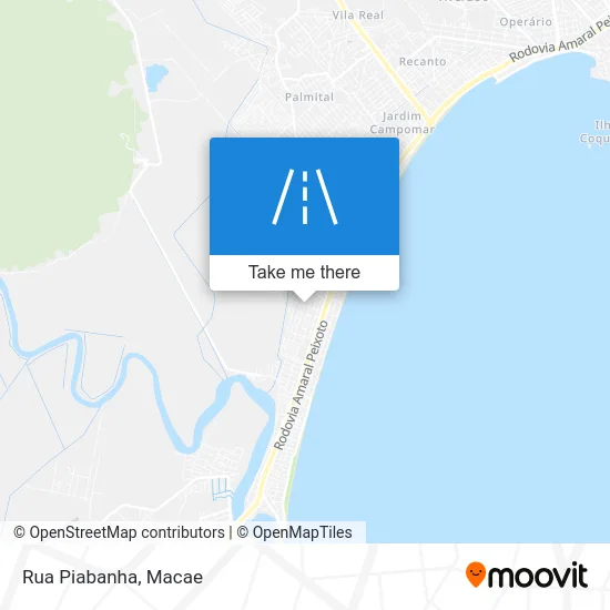 Rua Piabanha map