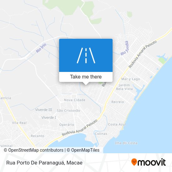 Rua Porto De Paranaguá map