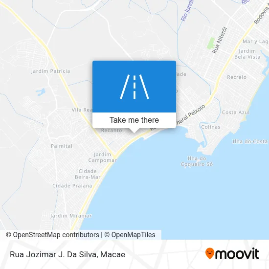 Rua Jozimar J. Da Silva map