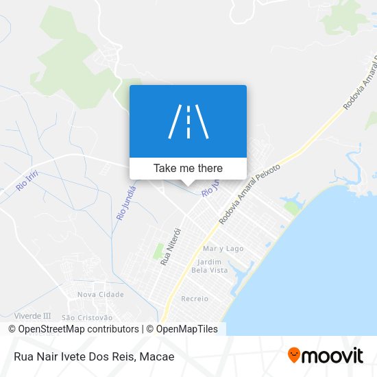 Rua Nair Ivete Dos Reis map