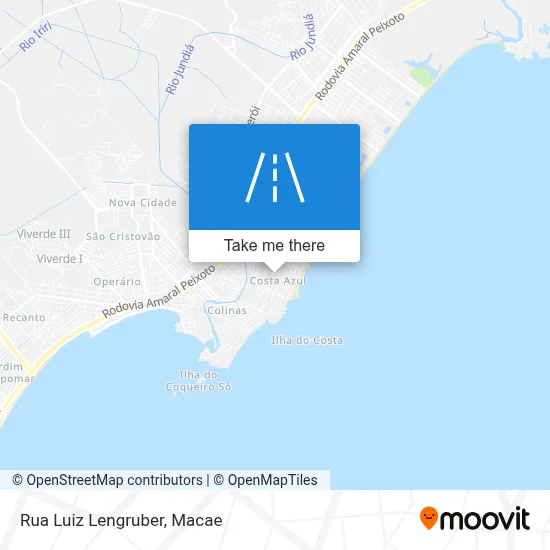 Rua Luiz Lengruber map