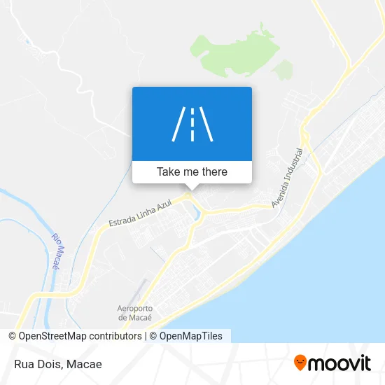 Rua Dois map