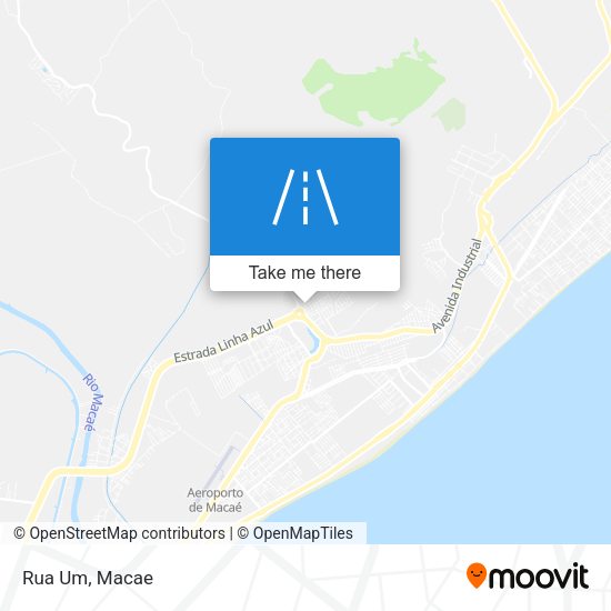 Rua Um map