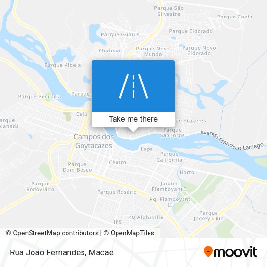 Rua João Fernandes map