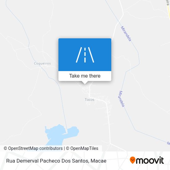 Rua Demerval Pacheco Dos Santos map