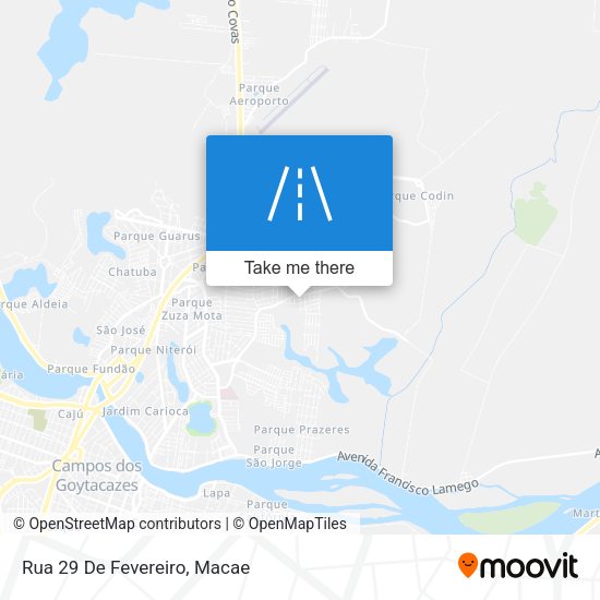 Rua 29 De Fevereiro map