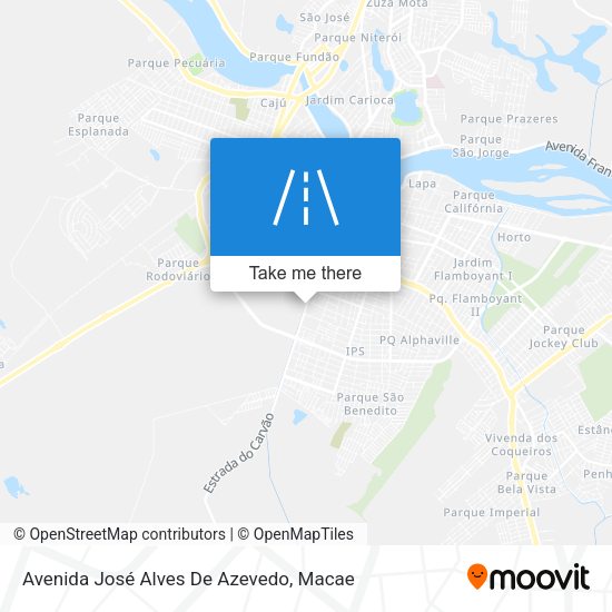 Avenida José Alves De Azevedo map