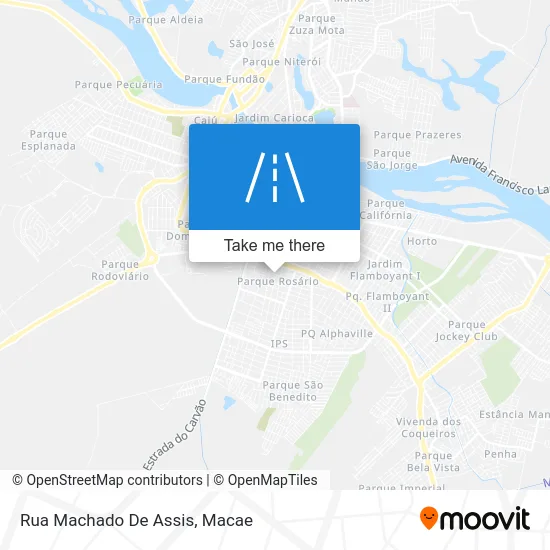 Rua Machado De Assis map